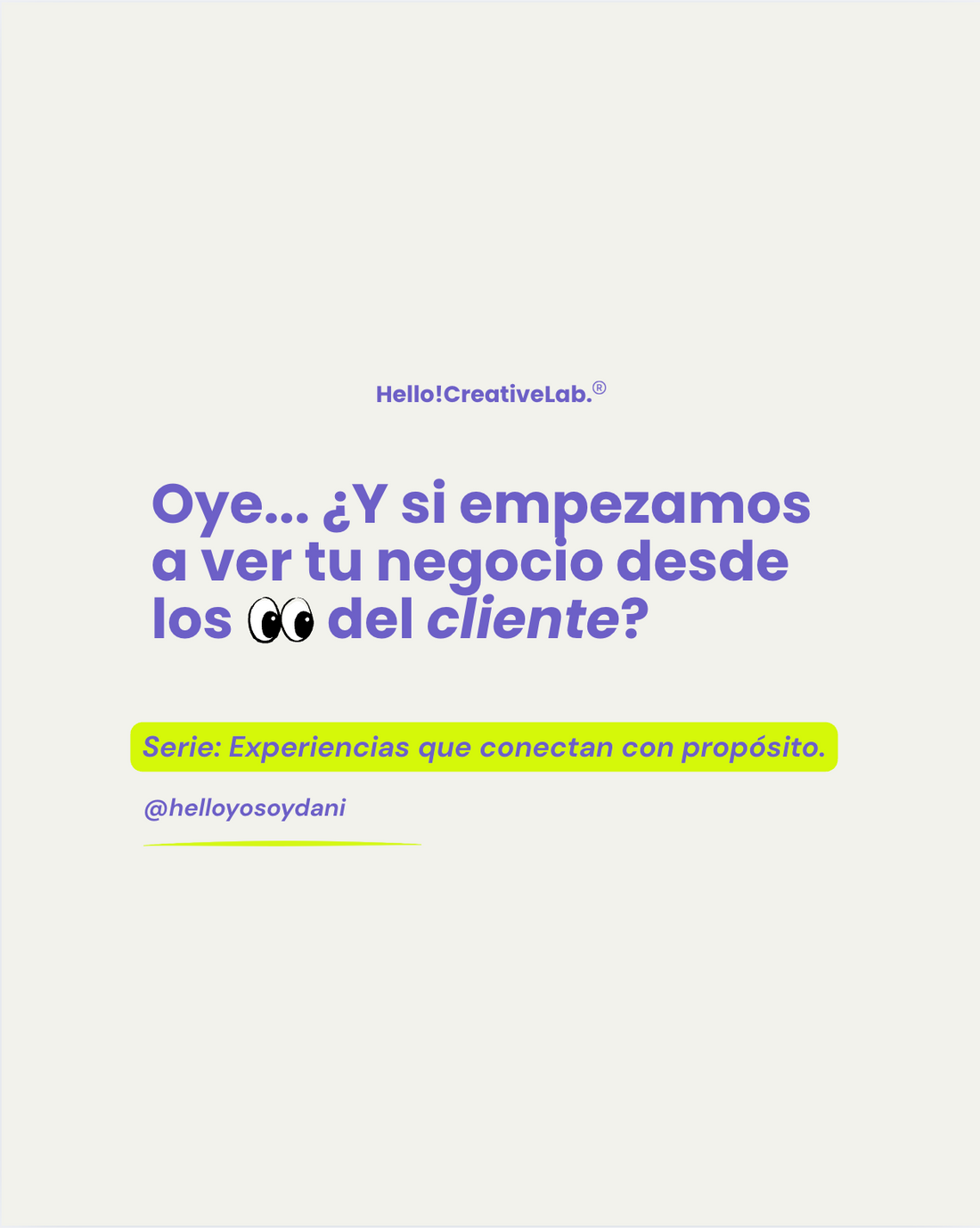 Experiencias que conectan con propósito: una nueva forma de ver tu marca.